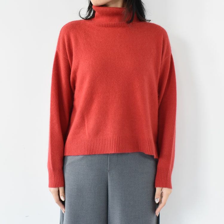 SALE 20％OFF】raccoon knit high neck pullover ラクーンニット
