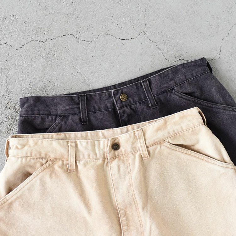 COTTON DUCK WORK PANTS AGING MODEL コットン ダックワークパンツ