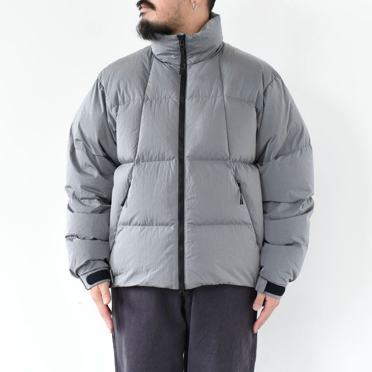 DOPE DYED RIPPLE DOWN JACKET ドープダイドリップルナイロンダウンジャケット