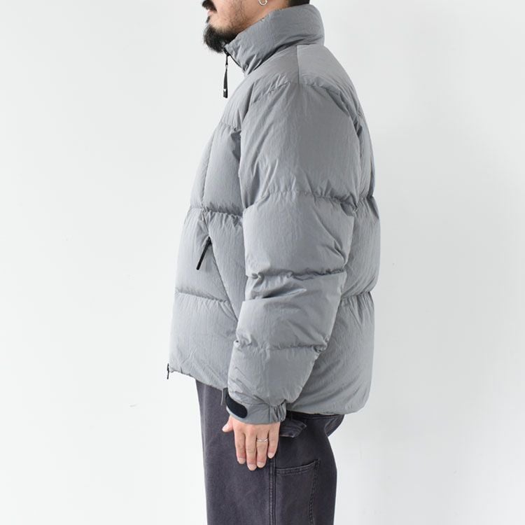 トーフさま専用　新品グレーダウン DOPE DYED RIPPLE DOWN JACKET ドープダイドリップルナイロンダウン