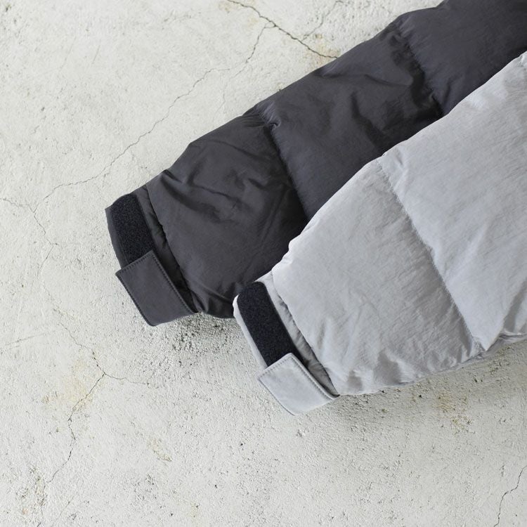 DOPE DYED RIPPLE DOWN JACKET ドープダイドリップルナイロンダウンジャケット