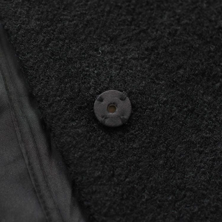 Collarless Cocoon Coat カラーレス コクーンコート