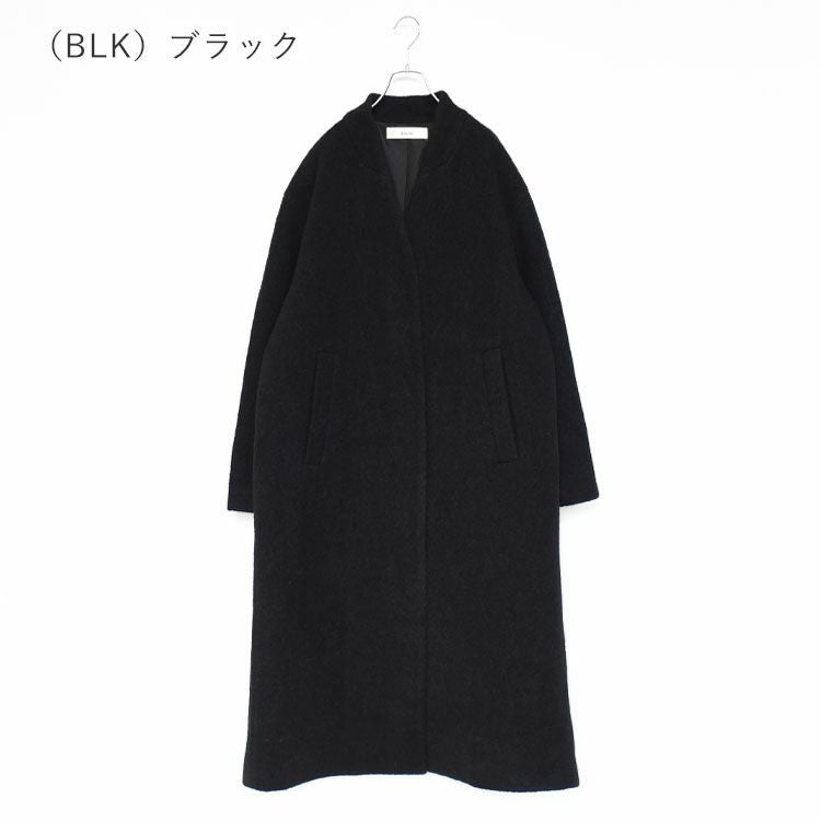 SALE 30％OFF】Collarless Cocoon Coat カラーレス コクーンコート
