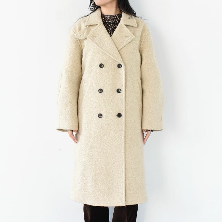 SALE 30％OFF】Double Tweed Coat ダブルツイードコート/62520005
