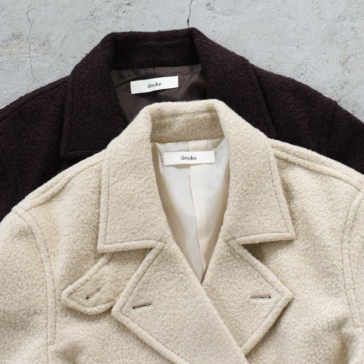 SALE 30％OFF】Double Tweed Coat ダブルツイードコート/62520005