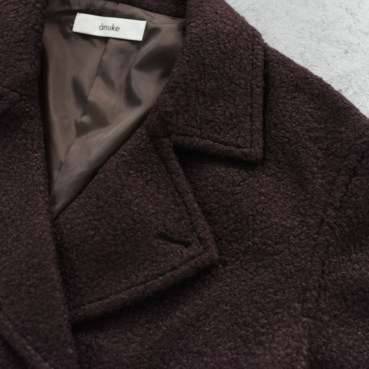 SALE 30％OFF】Double Tweed Coat ダブルツイードコート/62520005