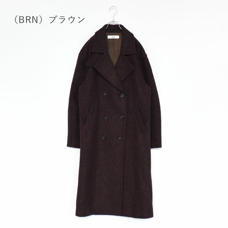 SALE 30％OFF】Double Tweed Coat ダブルツイードコート/62520005