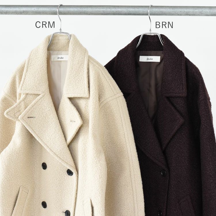 SALE 30％OFF】Double Tweed Coat ダブルツイードコート/62520005