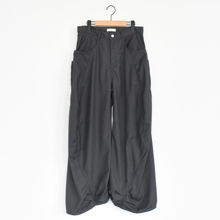 tuck design denim pants タックデザインデニムパンツ/KM25WG03/Knuth