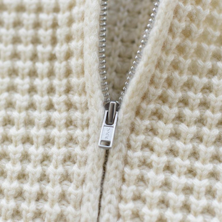 waffle zip blouson ワッフルジップブルゾン