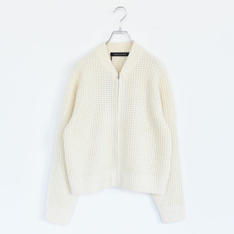 waffle zip blouson ワッフルジップブルゾン