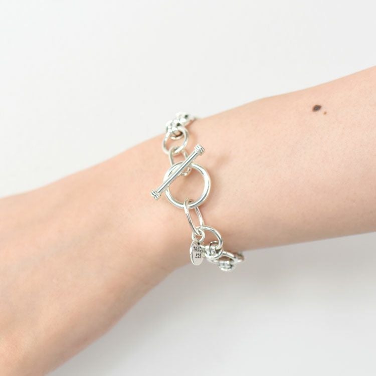 Horn link Bracelet -12mm-/XOB019-17/XOLO JEWELRY（ショロジュエリー