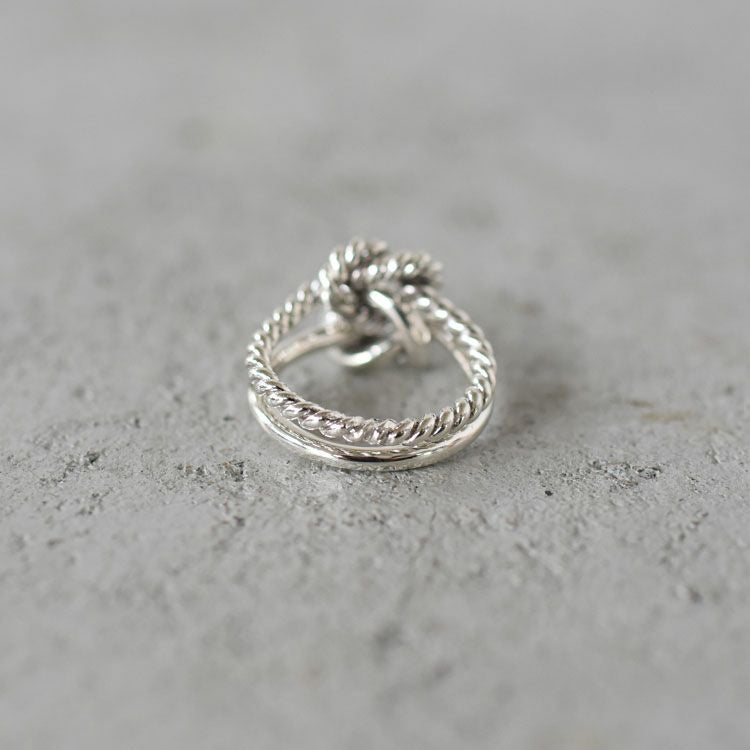 Double Knot Rope Ring