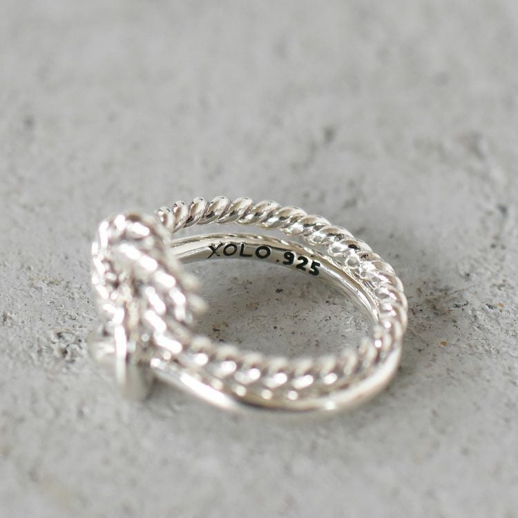 Double Knot Rope Ring
