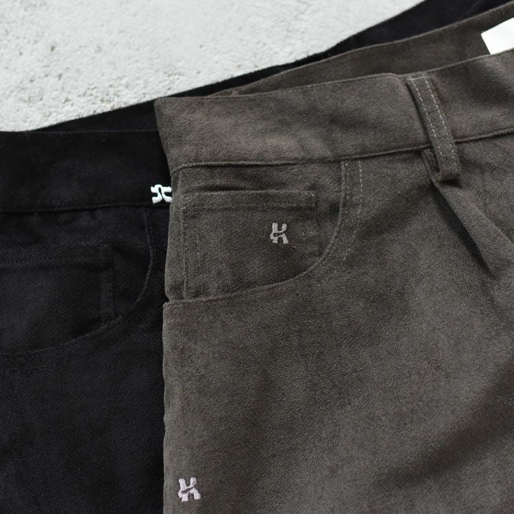 K motif velveteen pants(unisex) kモチーフベルベティーンパンツ