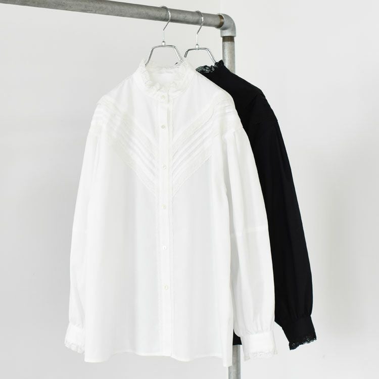 PIN-TUCK LACE BLOUSE ピンタック レースブラウス