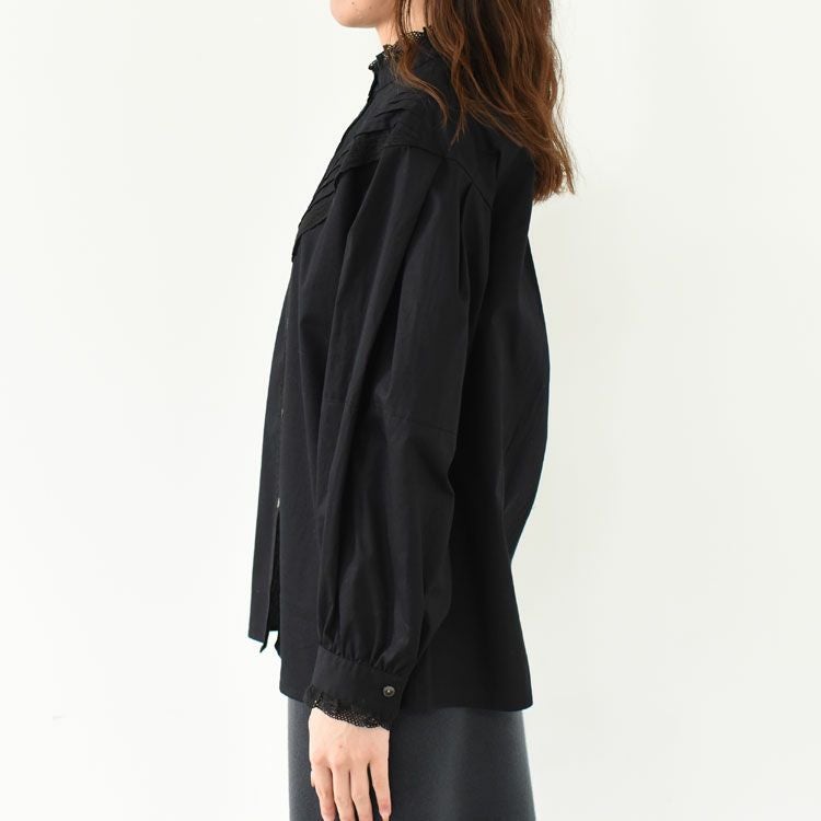 PIN-TUCK LACE BLOUSE ピンタック レースブラウス