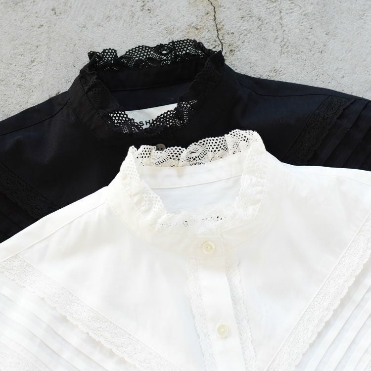 PIN-TUCK LACE BLOUSE ピンタック レースブラウス