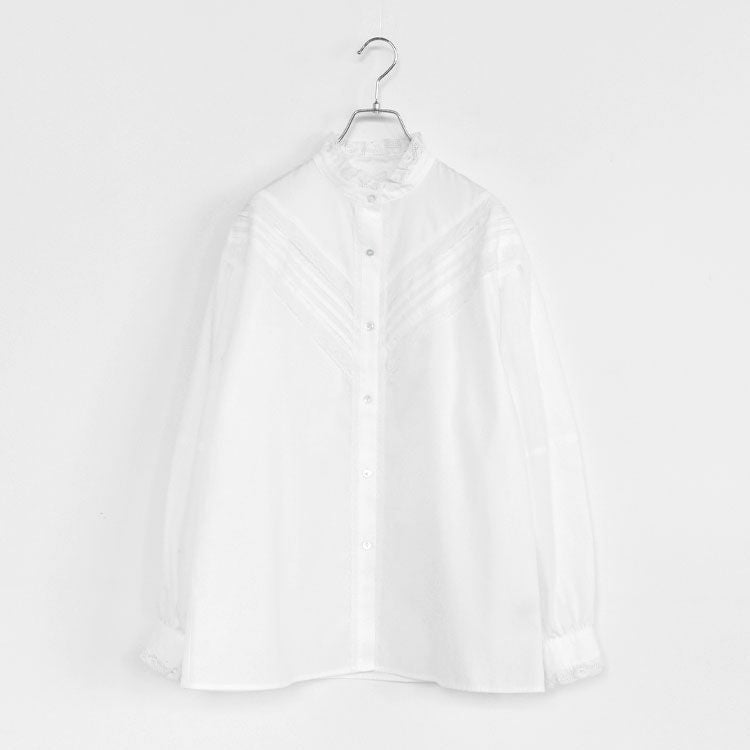 PIN-TUCK LACE BLOUSE ピンタック レースブラウス