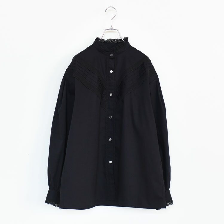 PIN-TUCK LACE BLOUSE ピンタック レースブラウス