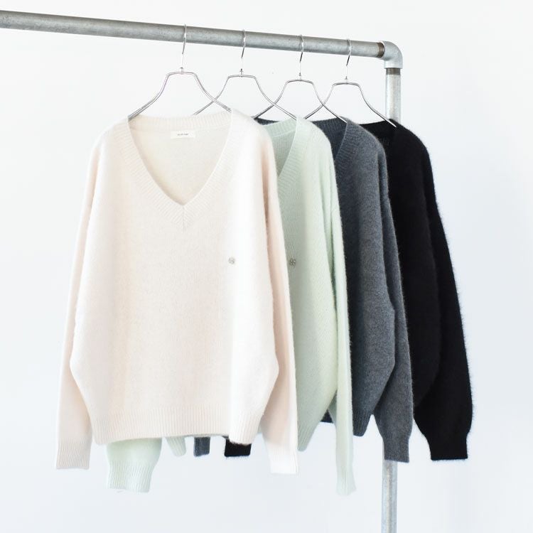 fox v-neck knit -xmas edition フォックスvネックニット