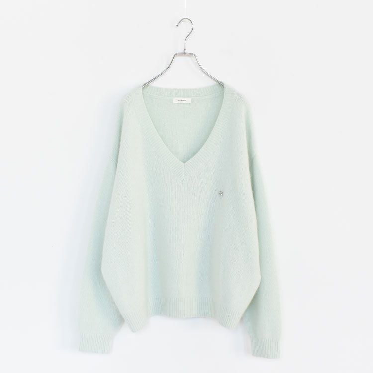 fox v-neck knit -xmas edition フォックスvネックニット