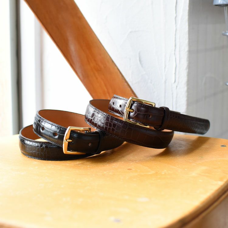 CROCODILE PLUMP BELT クロコダイルプランプベルト/25AMSIT11/THE