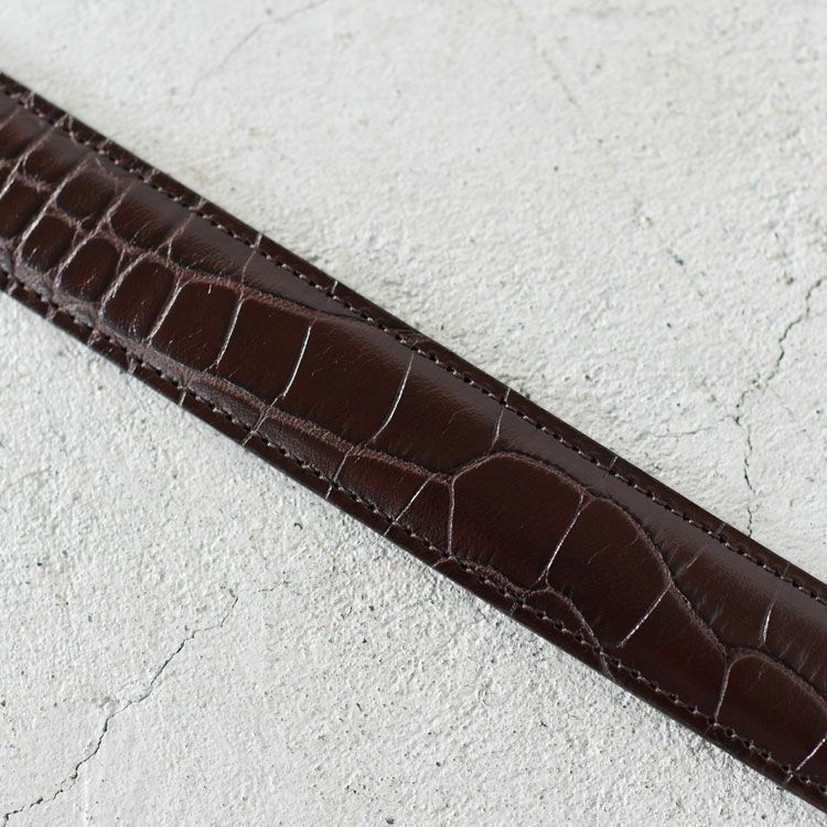 CROCODILE PLUMP BELT クロコダイルプランプベルト/25AMSIT11/THE