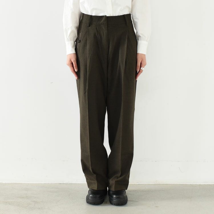 Wool Tuck Pants ウールタックパンツ