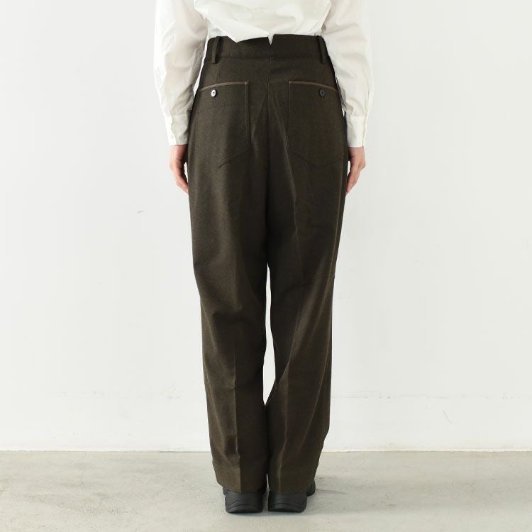 Wool Tuck Pants ウールタックパンツ