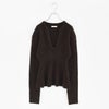 Soft Peplum Knit ソフトペプラムニット