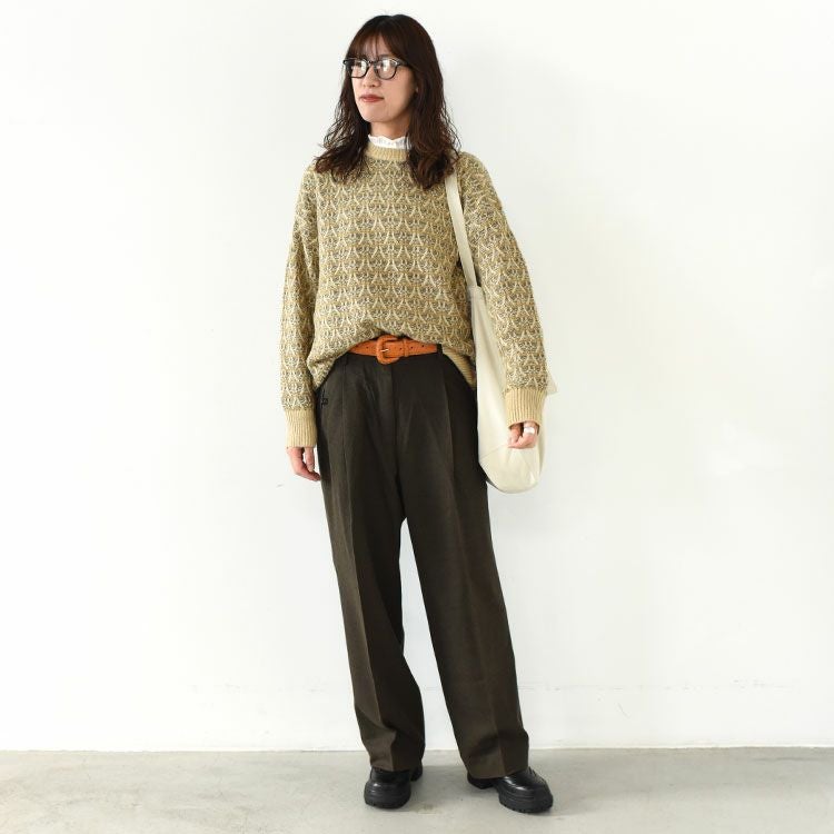 Tucked Pattern Knit タックパターンニット