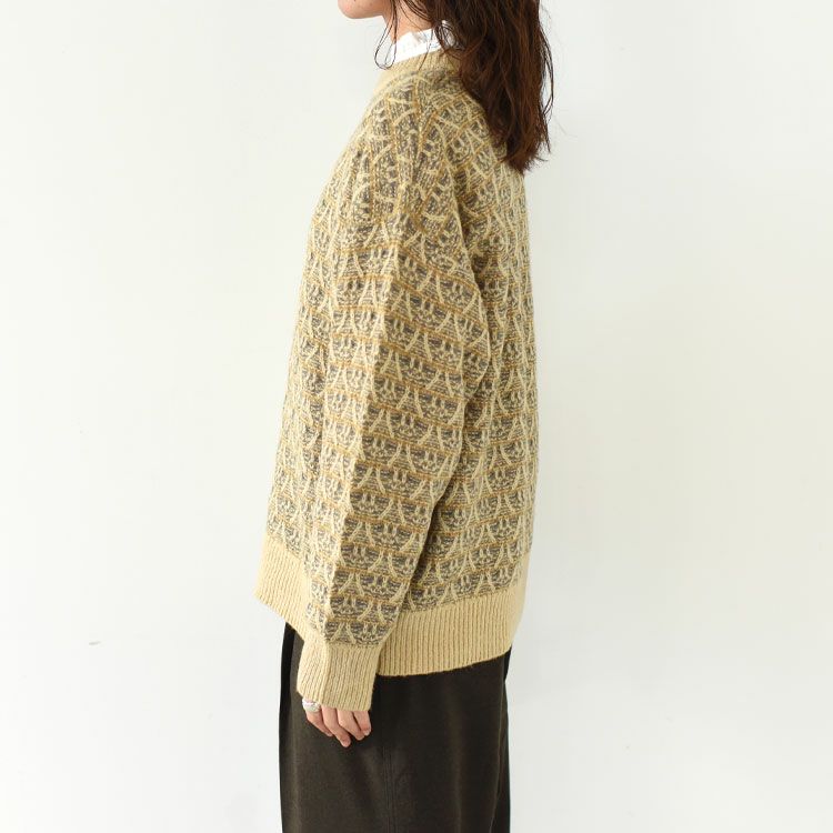 Tucked Pattern Knit タックパターンニット