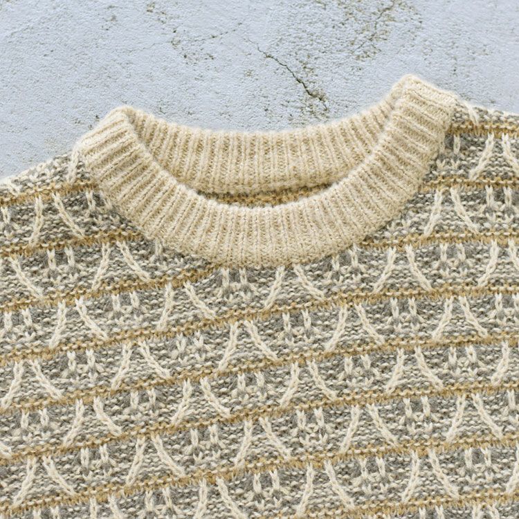 Tucked Pattern Knit タックパターンニット