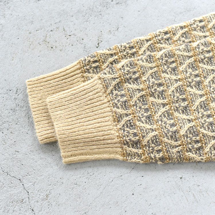 Tucked Pattern Knit タックパターンニット