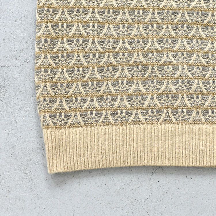 Tucked Pattern Knit タックパターンニット