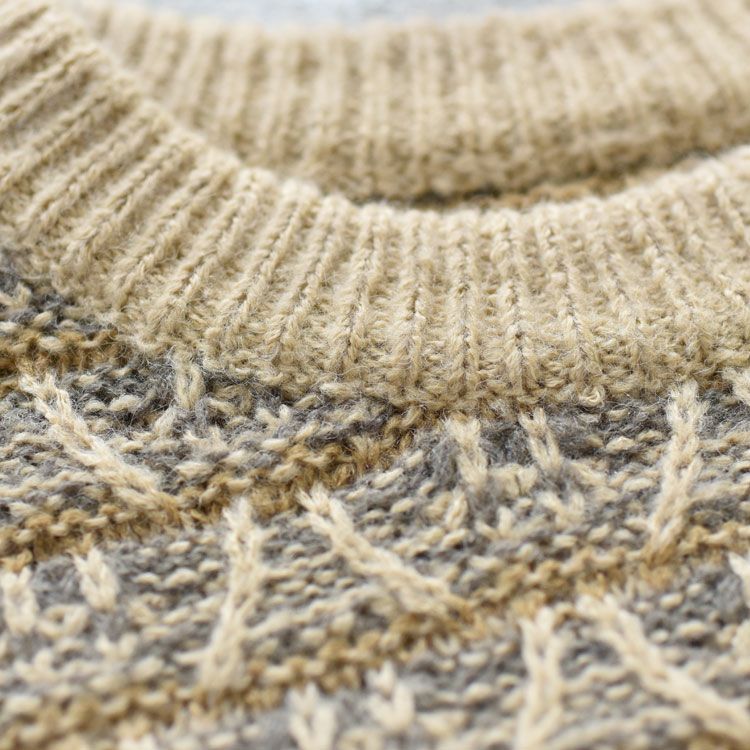 Tucked Pattern Knit タックパターンニット