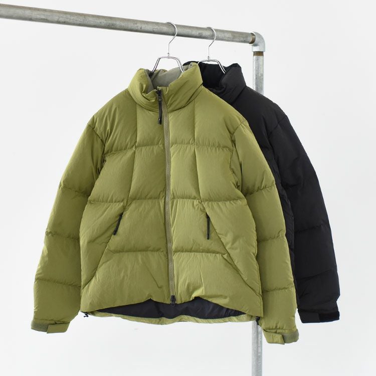 DOPE DYED RIPPLE DOWN JACKET ドープダイドリップルナイロンダウンジャケット（レディース）