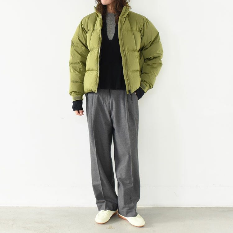 DOPE DYED RIPPLE DOWN JACKET ドープダイドリップルナイロンダウン