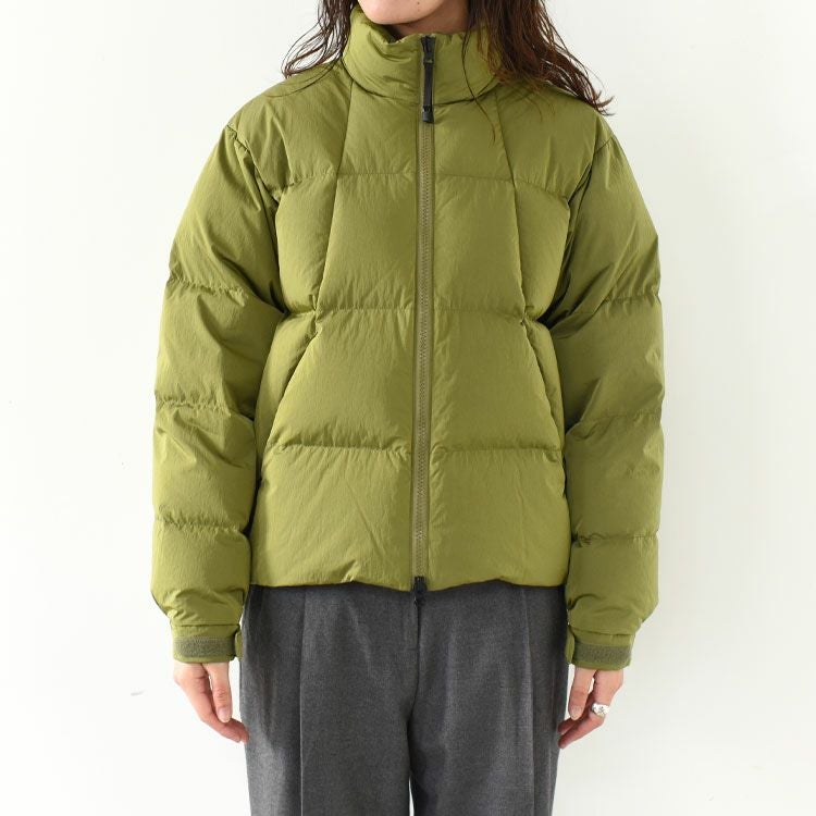 DOPE DYED RIPPLE DOWN JACKET ドープダイドリップルナイロンダウンジャケット（レディース）