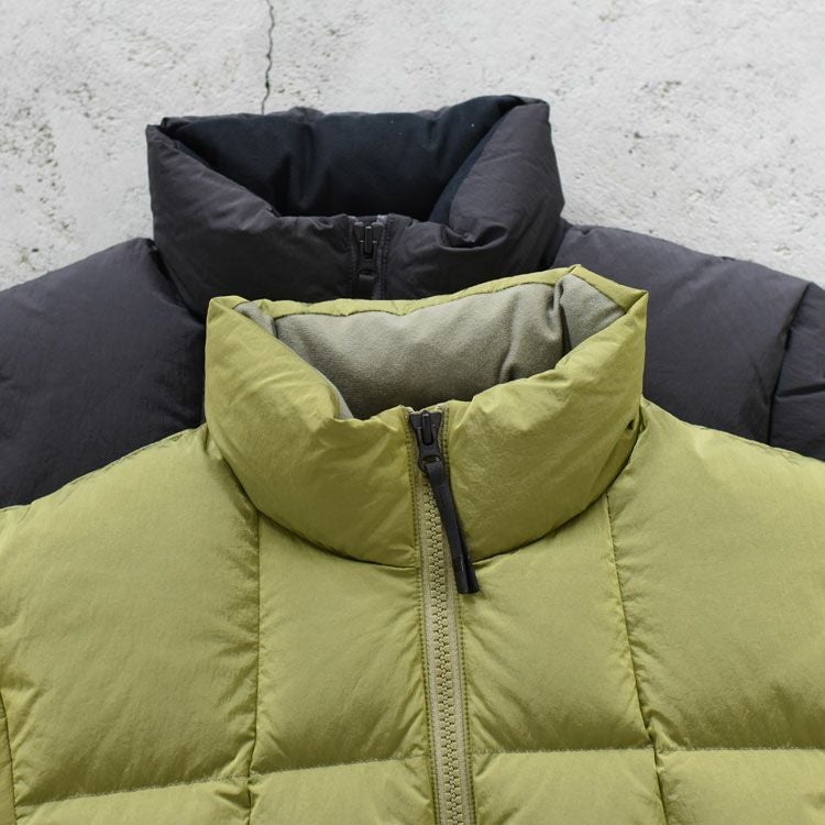 DOPE DYED RIPPLE DOWN JACKET ドープダイドリップルナイロンダウン