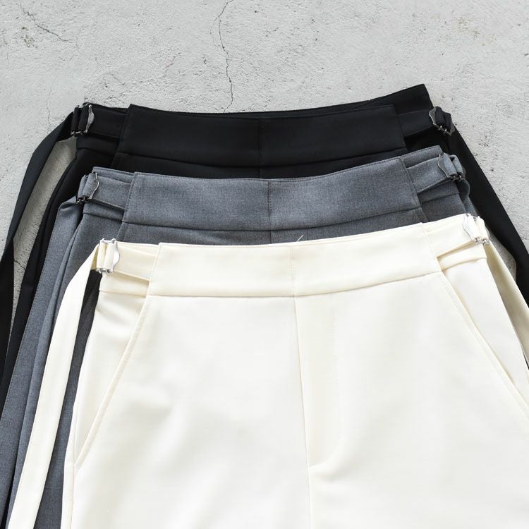 side buckle pants サイドバックルパンツ