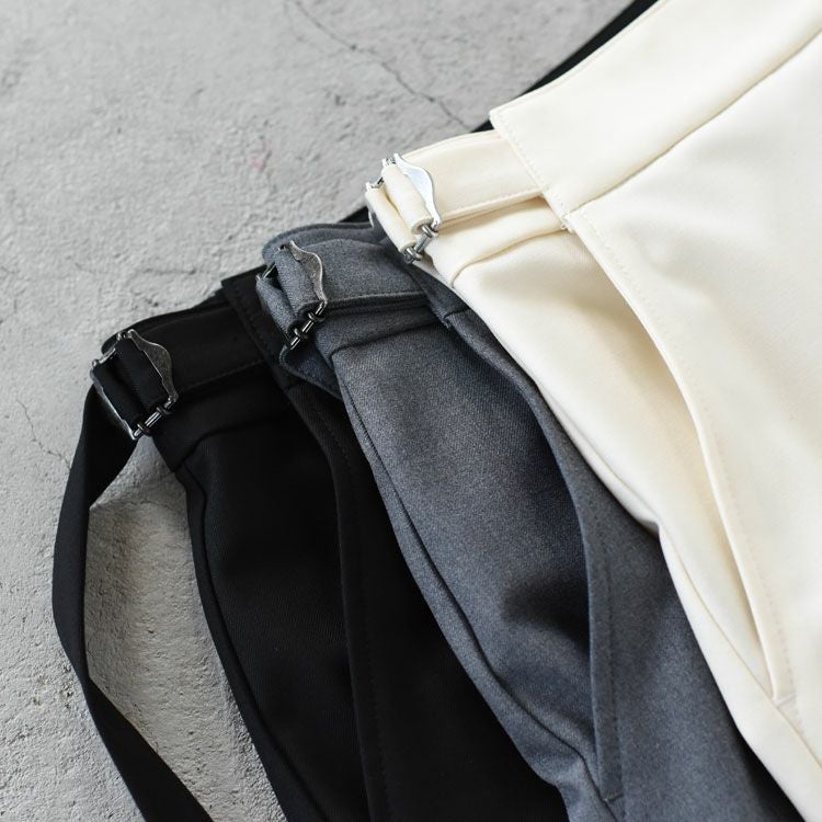 side buckle pants サイドバックルパンツ/4-260064/mizuiro ind