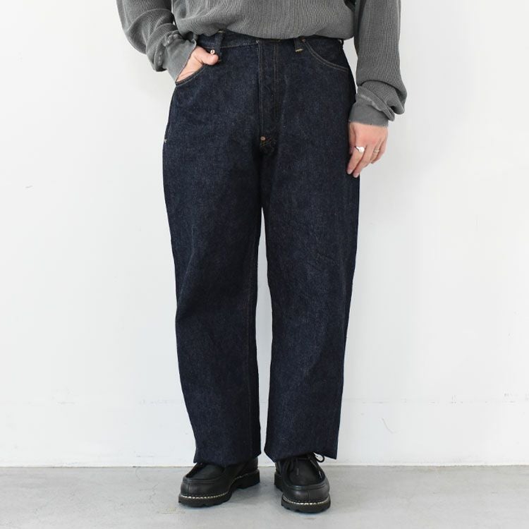 13oz. DENIM WAIST OVERALLS 2025 MODEL (WIDE LEG)