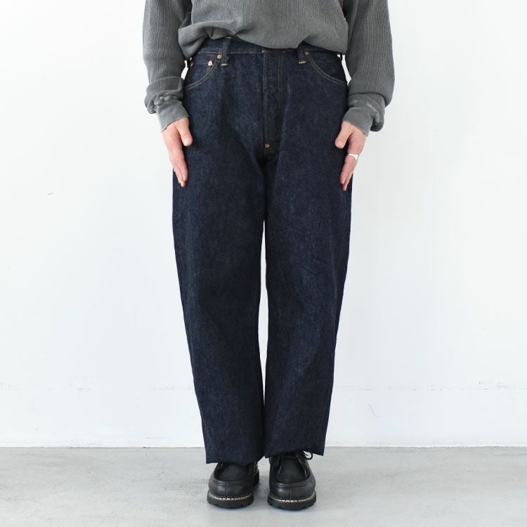 13oz. DENIM WAIST OVERALLS 2025 MODEL (WIDE LEG)