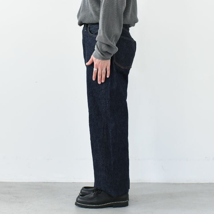 13oz. DENIM WAIST OVERALLS 2025 MODEL (WIDE LEG)