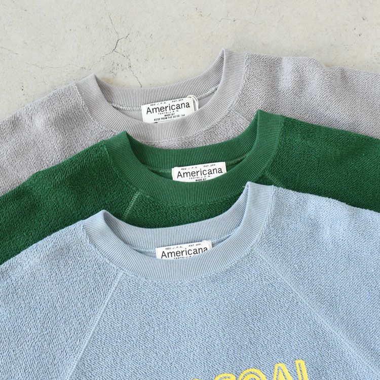 ORIGINAL Charcoal × Americana Leopards sweat オリジナルチャコール×アメリカーナ レオパーズスウェット