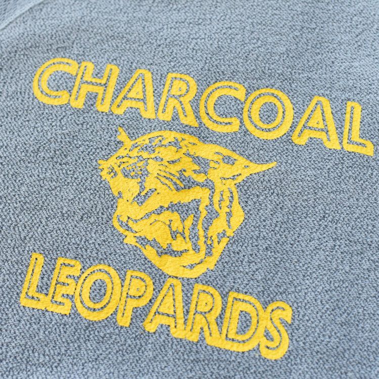 ORIGINAL Charcoal × Americana Leopards sweat オリジナルチャコール×アメリカーナ レオパーズスウェット
