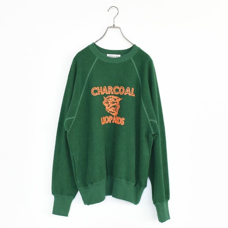 ORIGINAL Charcoal × Americana Leopards sweat オリジナルチャコール×アメリカーナ レオパーズスウェット