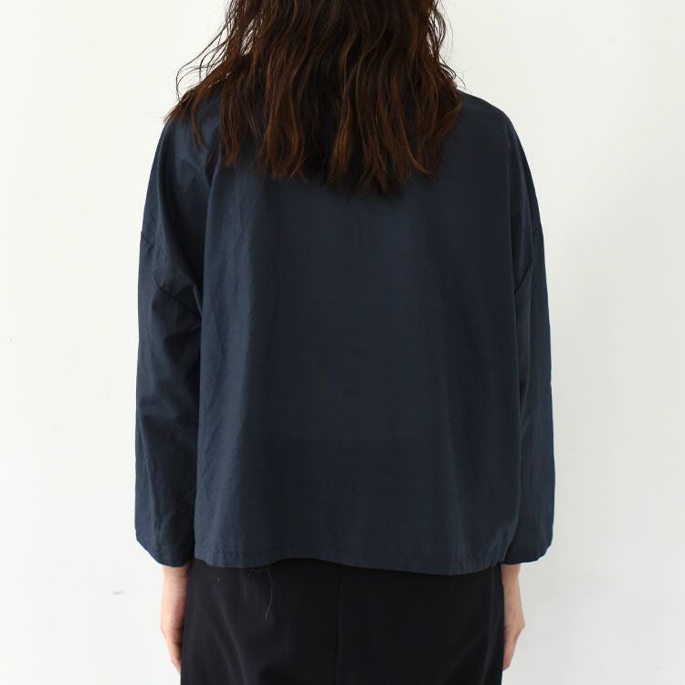 lace stand collar wide shirt レーススタンドカラーワイドシャツ